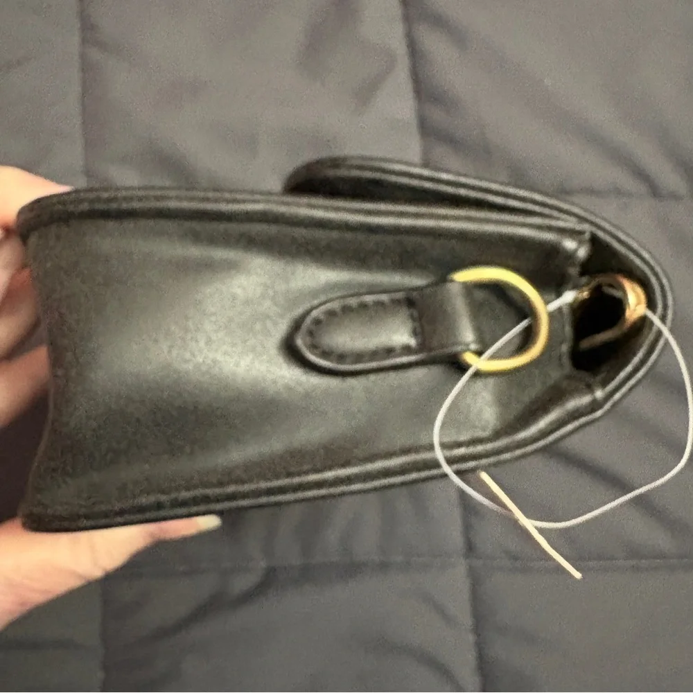 Crossbody bag is embellished with rhinestone motifs - NWT